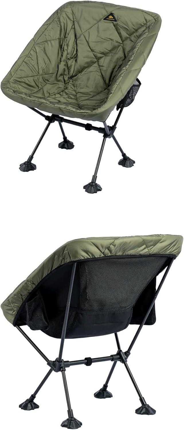 image:imageiClimb Quilted Seat Warmer Chair Cover for Ultralight Compact Folding Chair