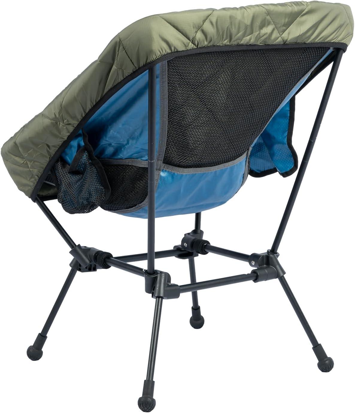 image:imageiClimb Quilted Seat Warmer Chair Cover for Ultralight Compact Folding Chair