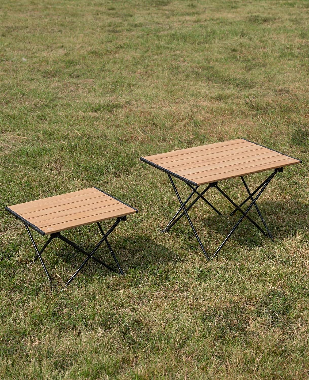 image:imageiClimb Ultralight Compact Camping Folding Table with Carry Bag Reinforced Blue XLNature