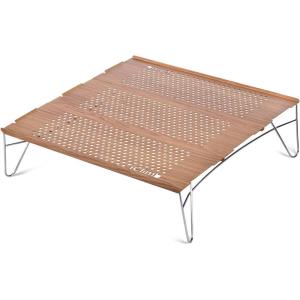 image:imageiClimb Mini Solo Folding Table Ultralight Compact for Backpacking Camping Hiking Beach Picnic Nature  SNature