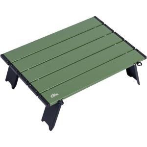 image:imageiClimb Ultralight Compact Mini Beach Picnic Folding Table with Carry BagGreen