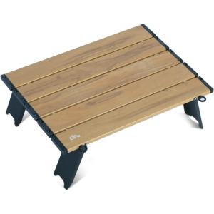 image:imageiClimb Ultralight Compact Mini Beach Picnic Folding Table with Carry BagNature